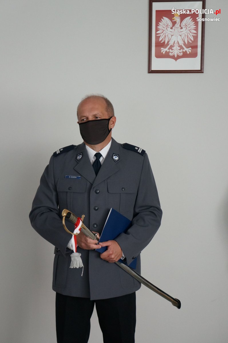 Uroczyste pożegnanie z mundurem po 30 latach służby