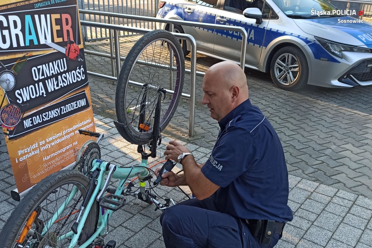 Akcja Grawer - Oznakuj swoją własność w Sosnowcu
