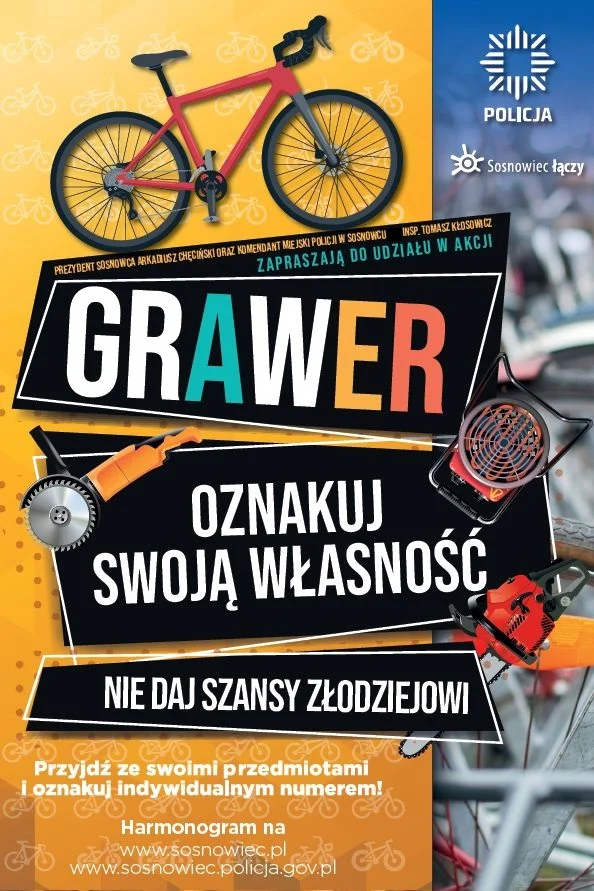Zmiana lokalizacji akcji "Grawer - oznakuj swoją własność"
