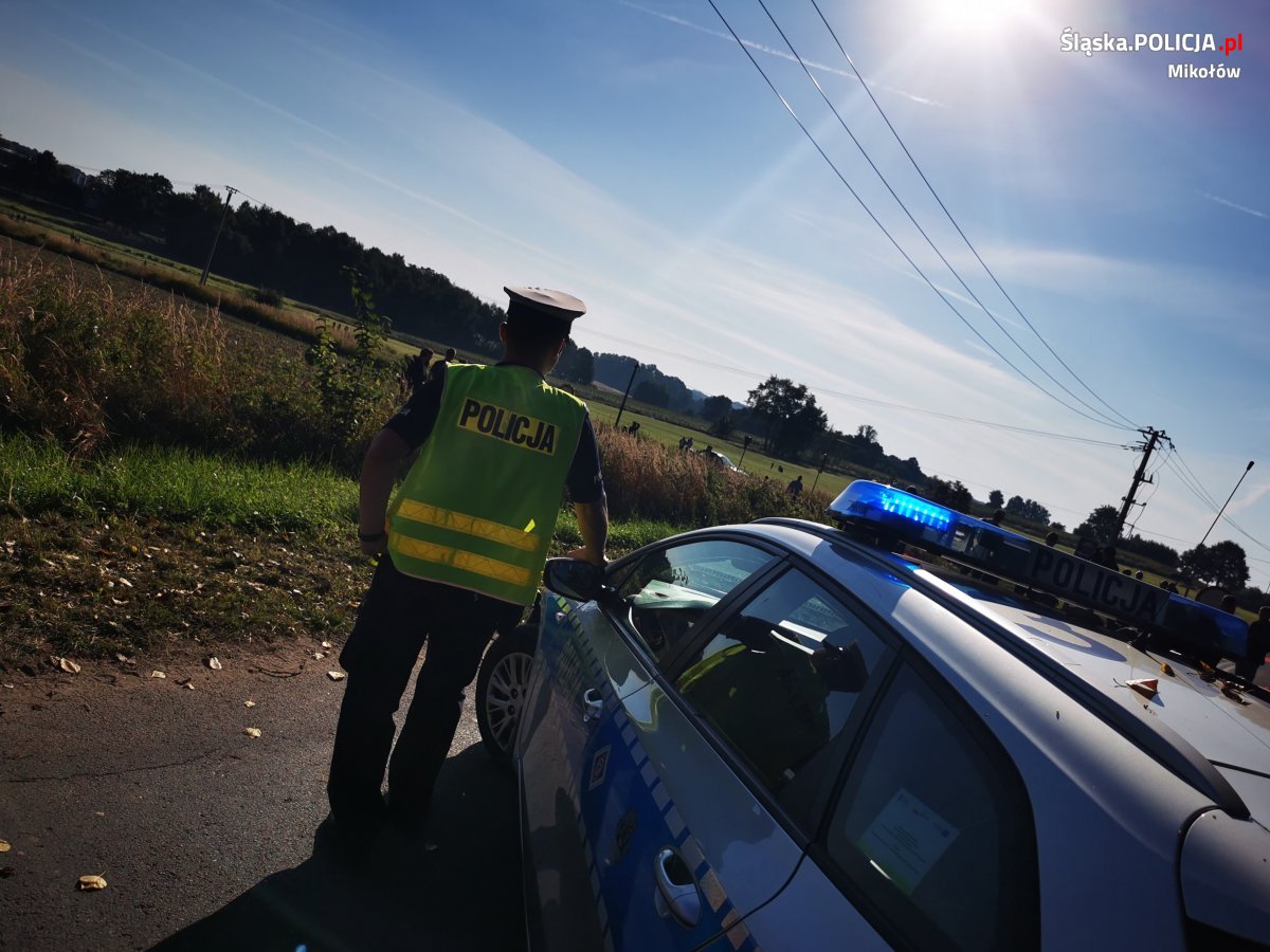 Policjanci zabezpieczali sportowe wydarzenia w powiecie mikołowskim