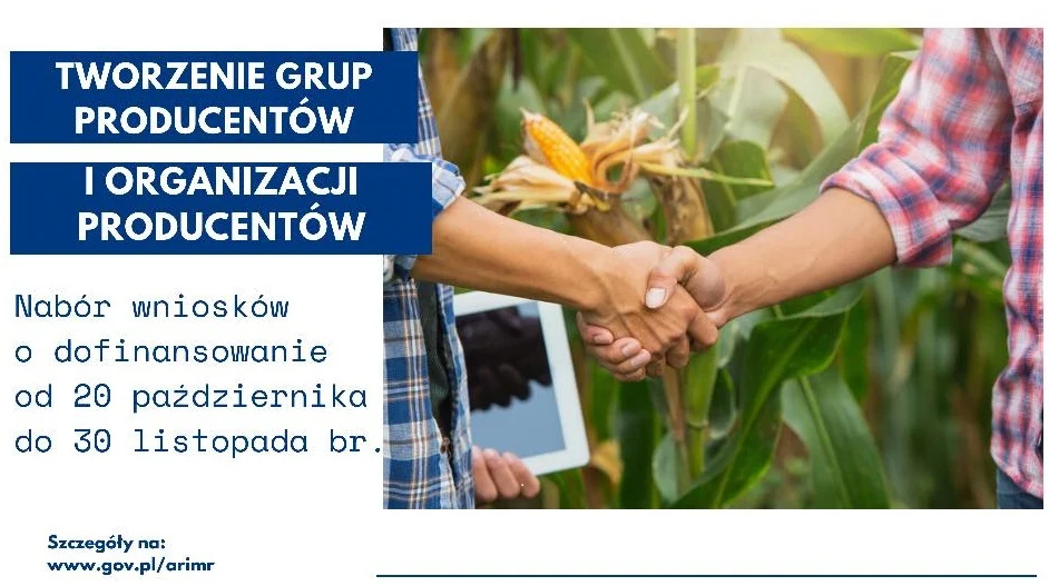 ARiMR ogłosiła nabór wniosków na „Tworzenie grup producentów i organizacji producentów”
