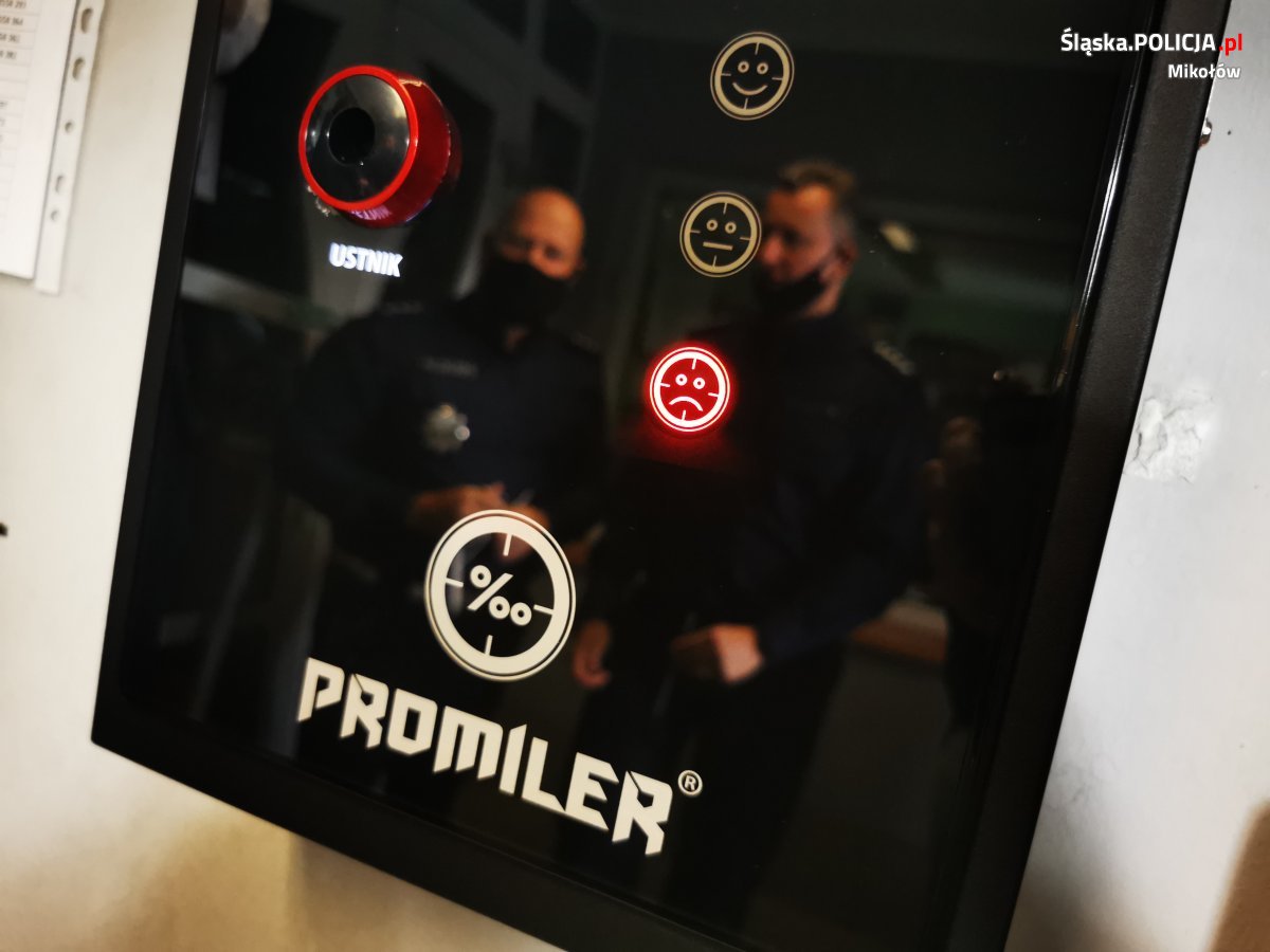 Do mikołowskiej komendy trafił ogólnodostępny alkomat