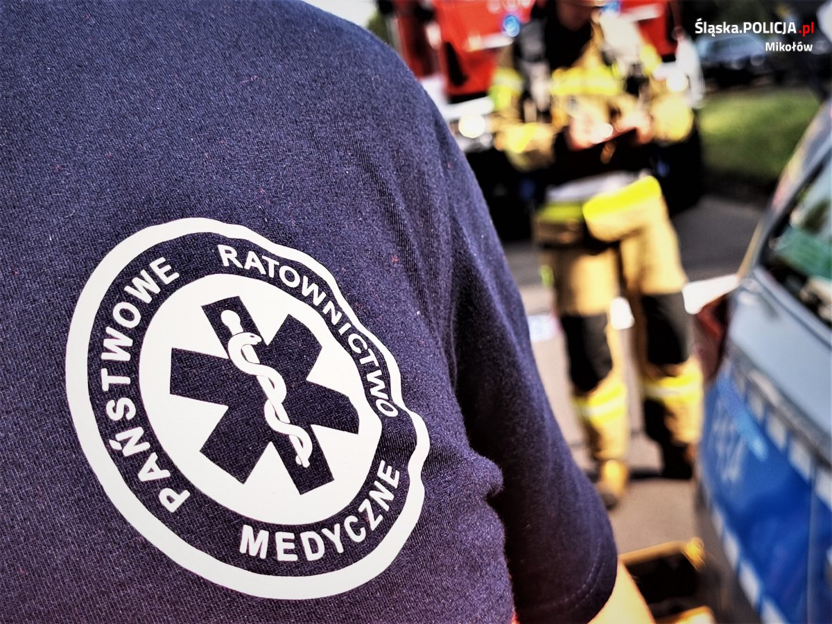 Ciężarówka potrąciła rowerzystę. Nieprzytomny 64-latek trafił do szpitala! 13