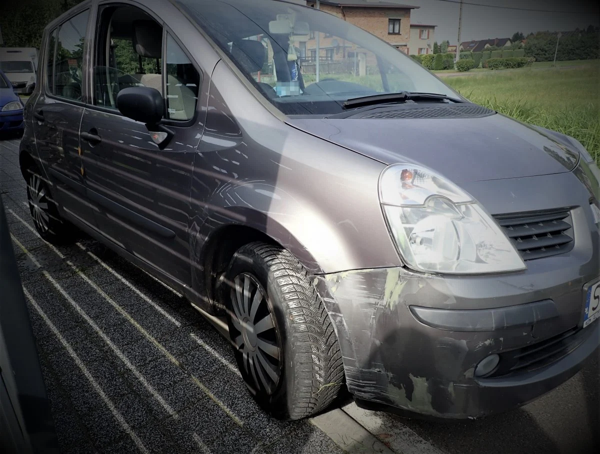 Nagle zjechał na pobocze i uderzył w płot. Kierowca miał blisko 2 promile alkoholu