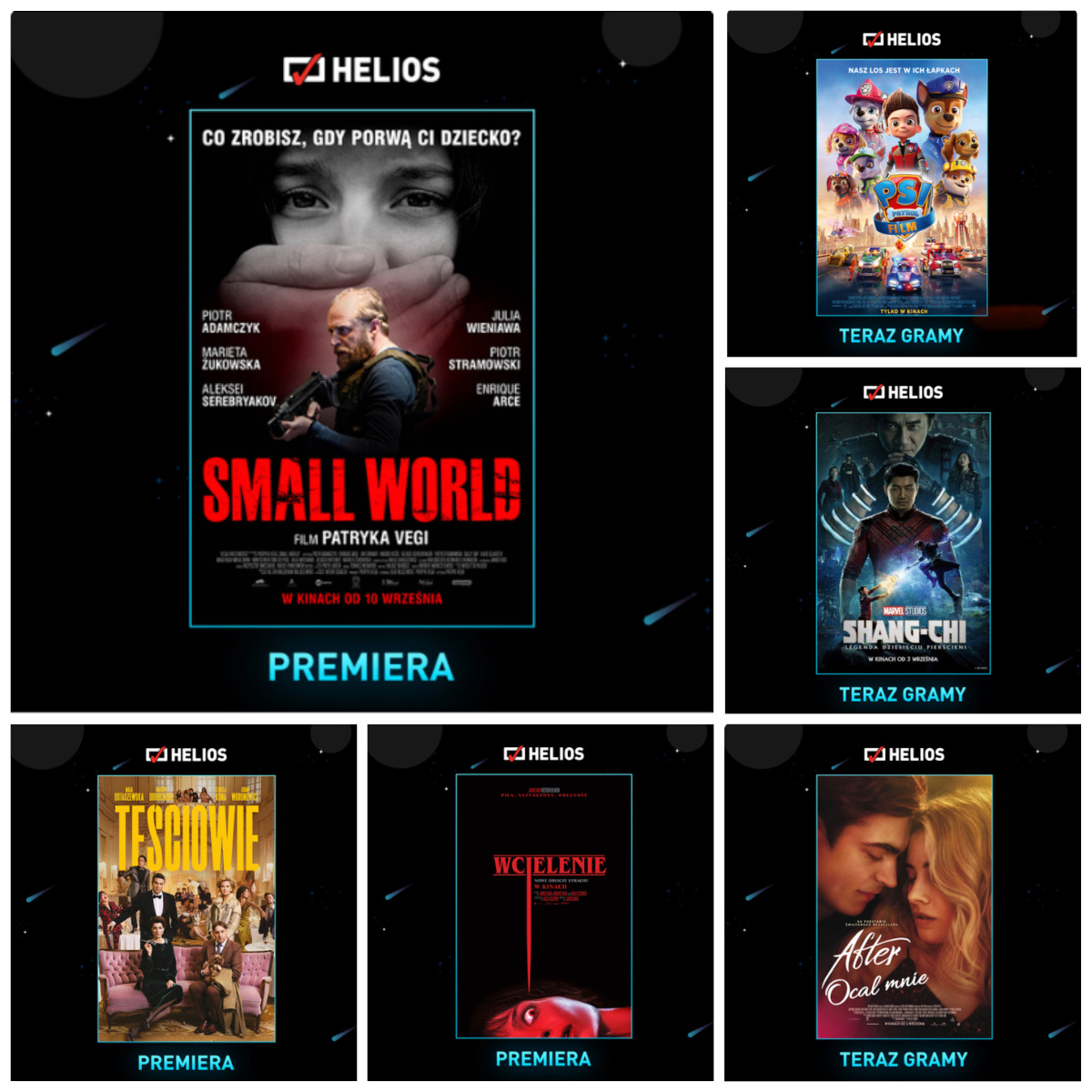Mocny początek września w kinach Helios!
