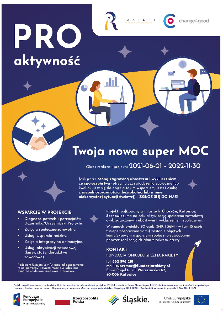 Zaproszenie do udziału w projekcie pn. "PROaktywność - Twoja nowa super moc"