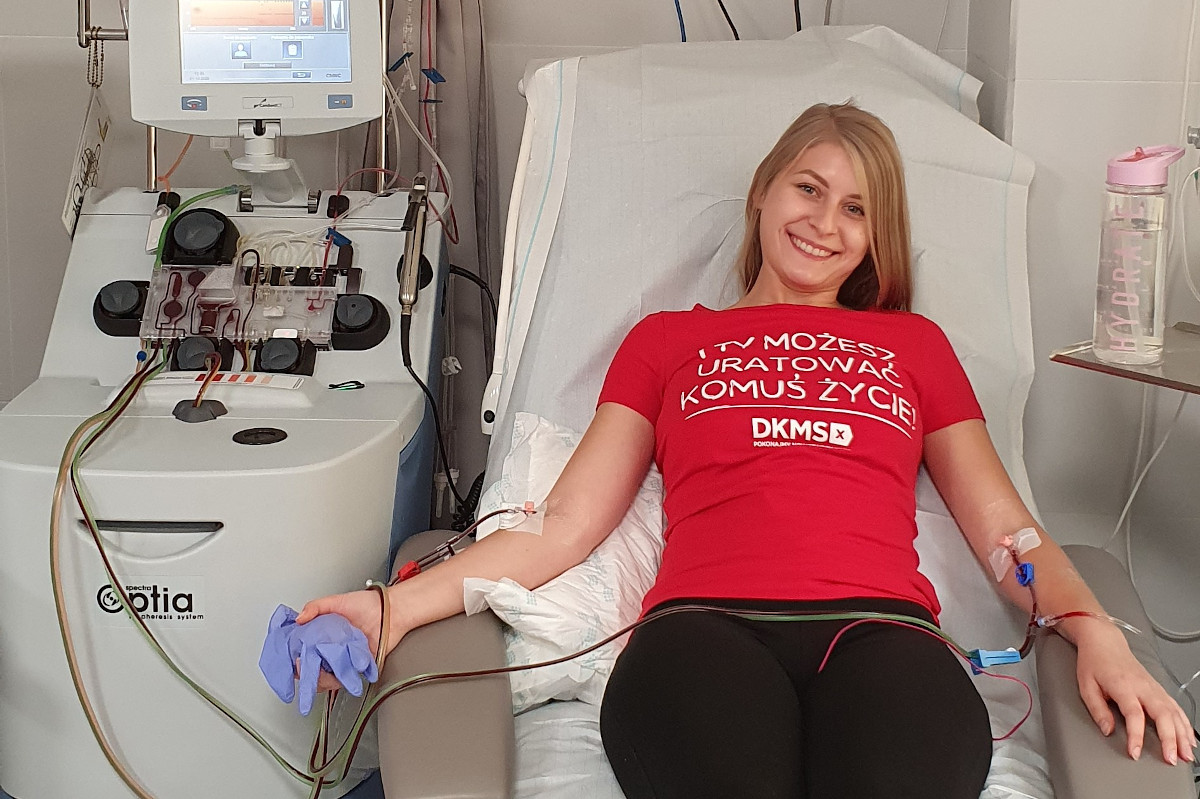 Katowiczanka bohaterką kampanii Fundacji DKMS