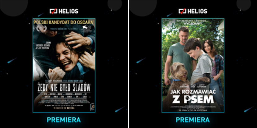 Jesienne seanse na ekranach Heliosa!