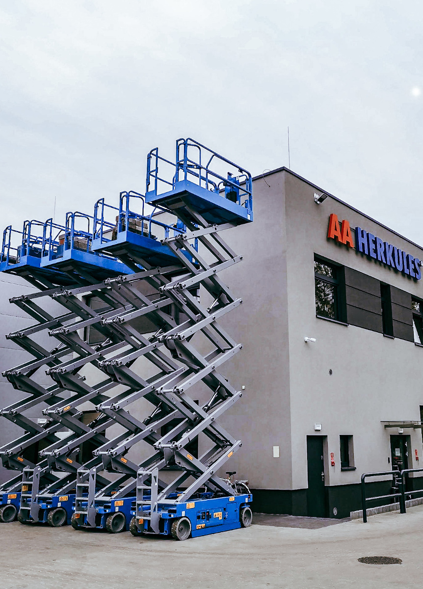 Kurs na podesty ruchome w Katowicach? Zdobądź uprawnienia operatora z AA HERKULES!