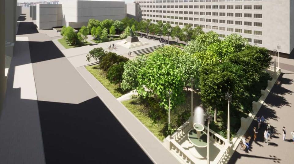 Plac Sejmu Śląskiego się zazieleni. Trwa walka z betonozą w sercu Śląska