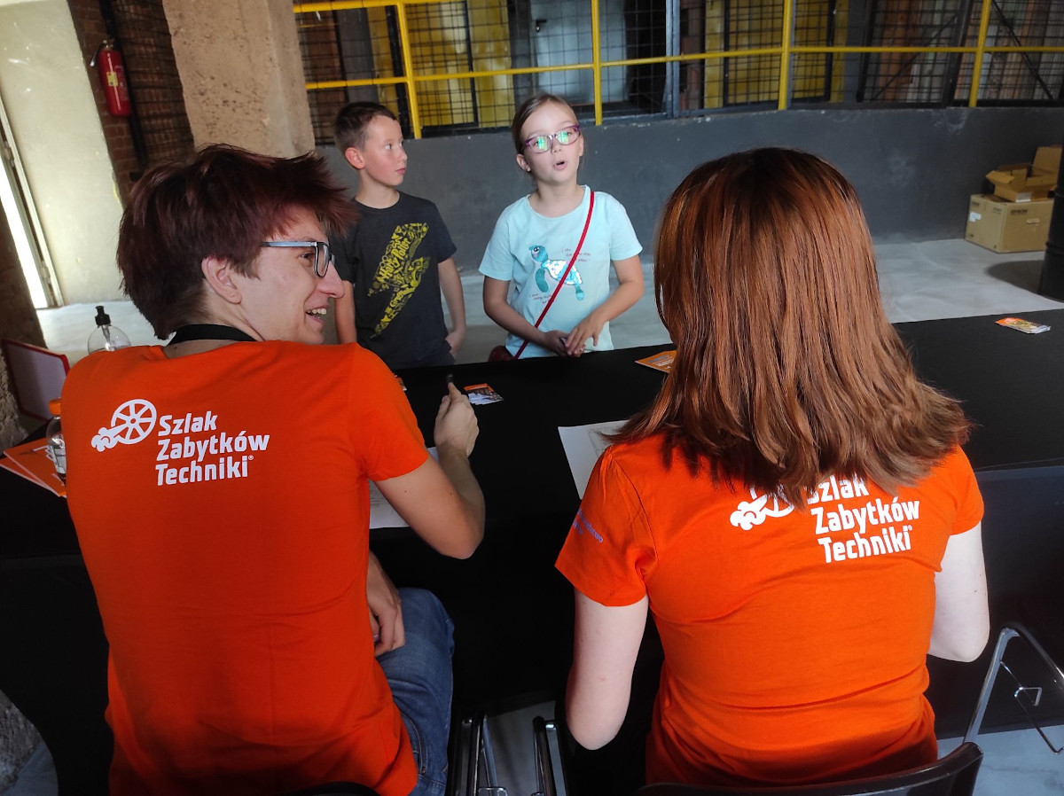 Świętochłowiccy wolontariusze na Industriadzie