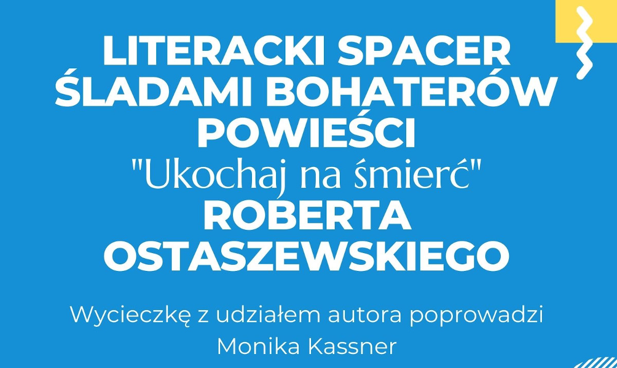 Spacer literacki z kryminałem w tle już w środę, 15 września!
