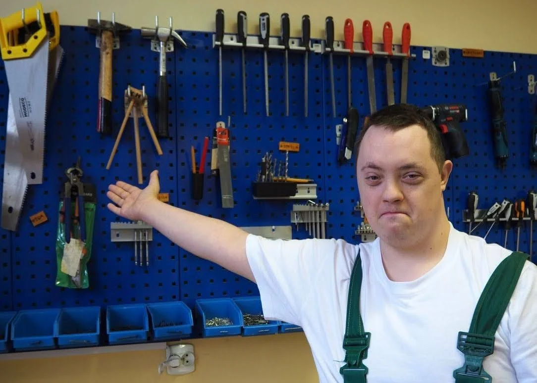 (Nie)pełnosprawni Stolarze zmontowali "ptasie familoki" dla Chorzowa