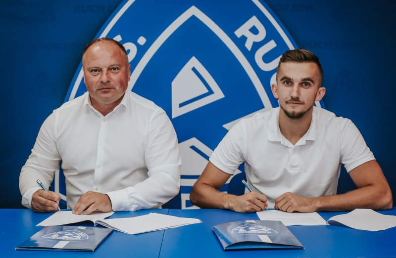 Ruch Chorzów ma nowego napastnika. To Damian Kowalczyk