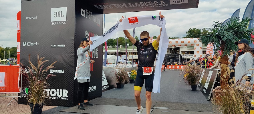 Tomasz Brembor z Chorzowa Mistrzem Polski w triathlonie