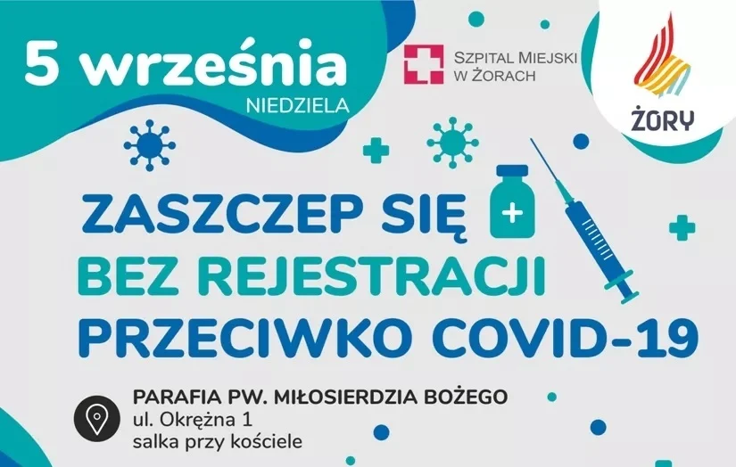 W niedzielę zaszczepisz się przy dwóch żorskich parafiach