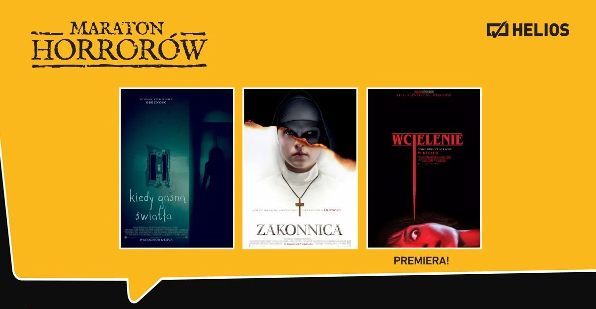 Helios zaprasza na Maraton Horrorów!