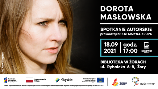 Spotkanie z Dorotą Masłowską w miejskiej bibliotece
