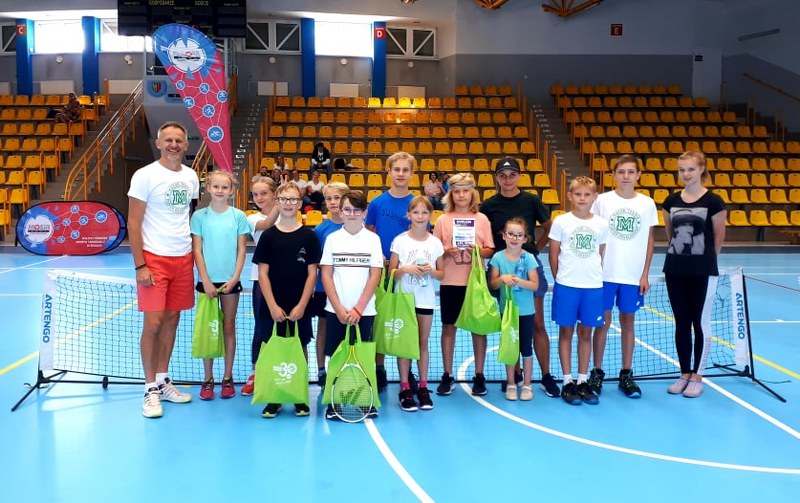 Turniej na zakończenie letniej szkółki „ABC tenisa ziemnego”