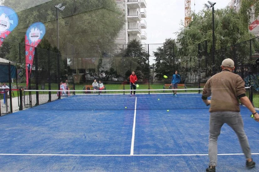 Pierwszy w Żorach kort do gry w padel już otwarty!
