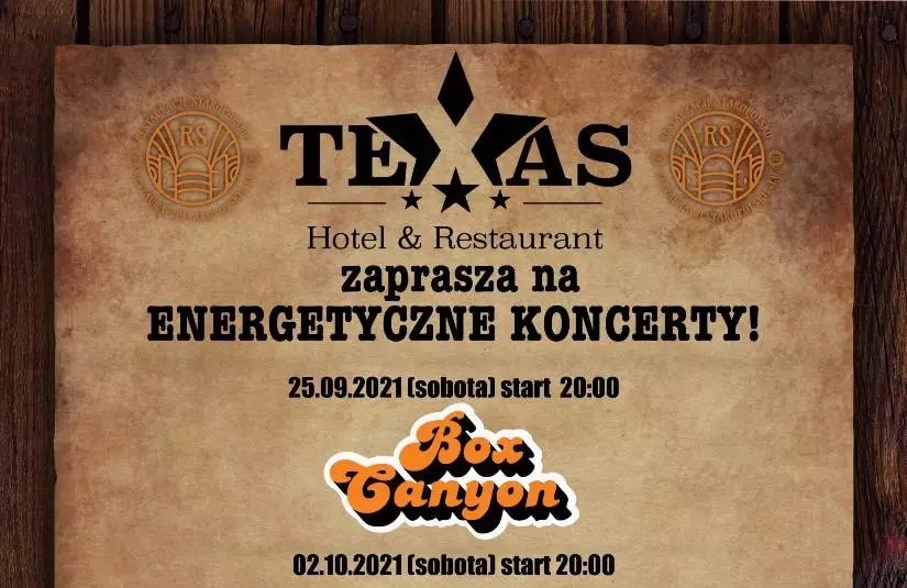 Poczuj amerykański klimat i przyjdź na wyjątkowy koncert do restauracji „Texas”