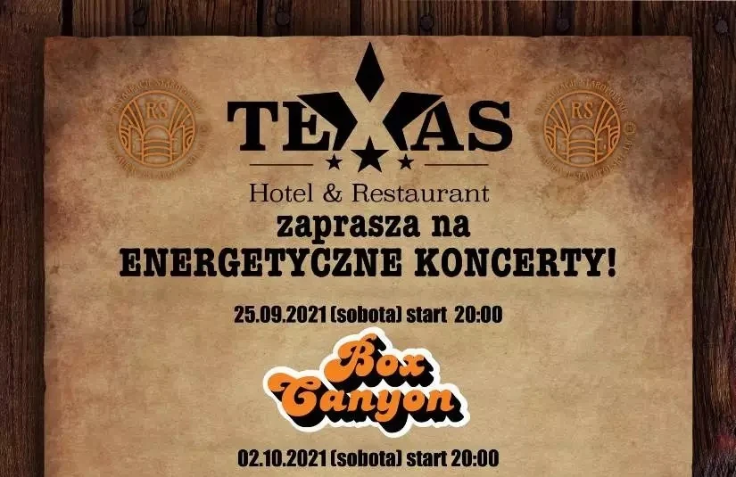 Poczuj amerykański klimat i przyjdź na wyjątkowy koncert do restauracji „Texas”