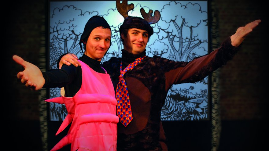 Spektakl dla dzieci "Dobry las" w żorskim MOKu