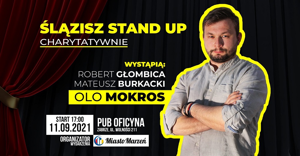 Ślązisz Stand Up – Charytatywnie. Zbiórka pieniędzy na rzecz 13-letniej Igi z Zabrza