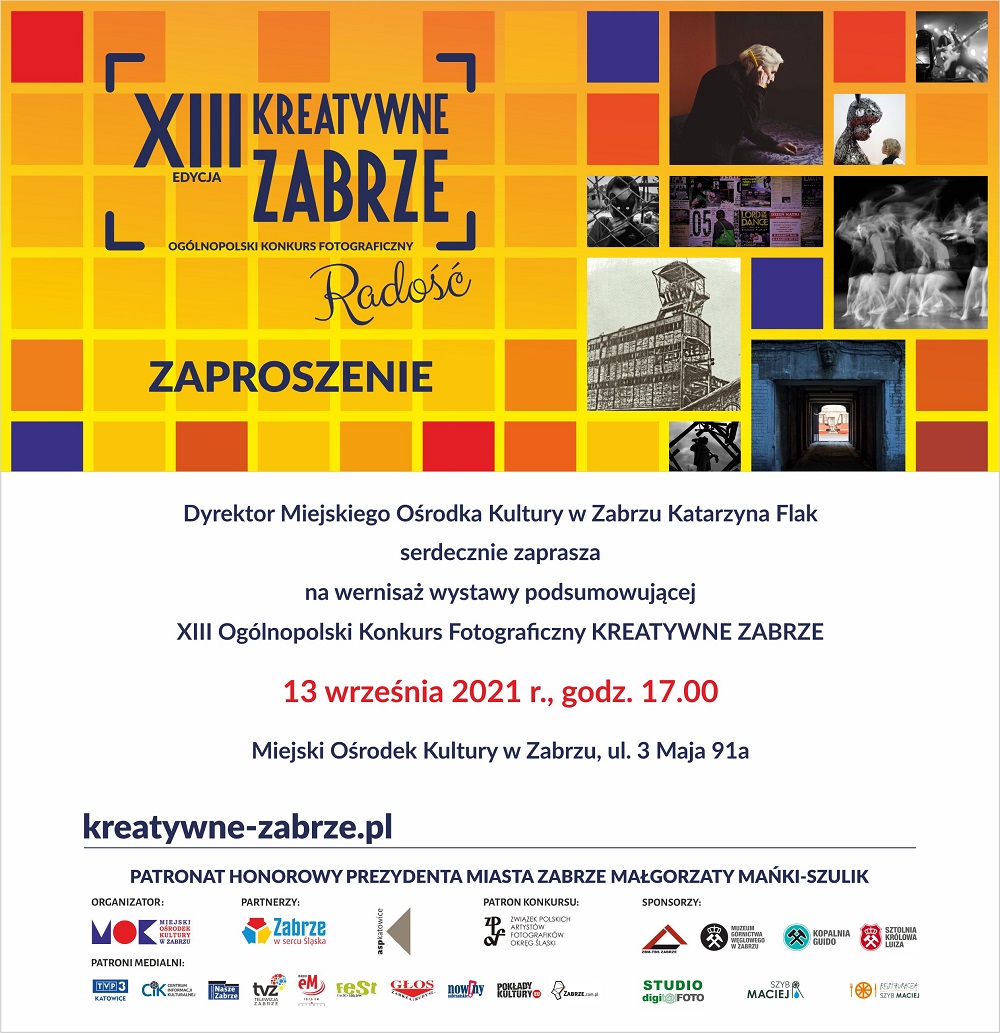 XIII Ogólnopolski Konkurs Fotograficzny Kreatywne Zabrze