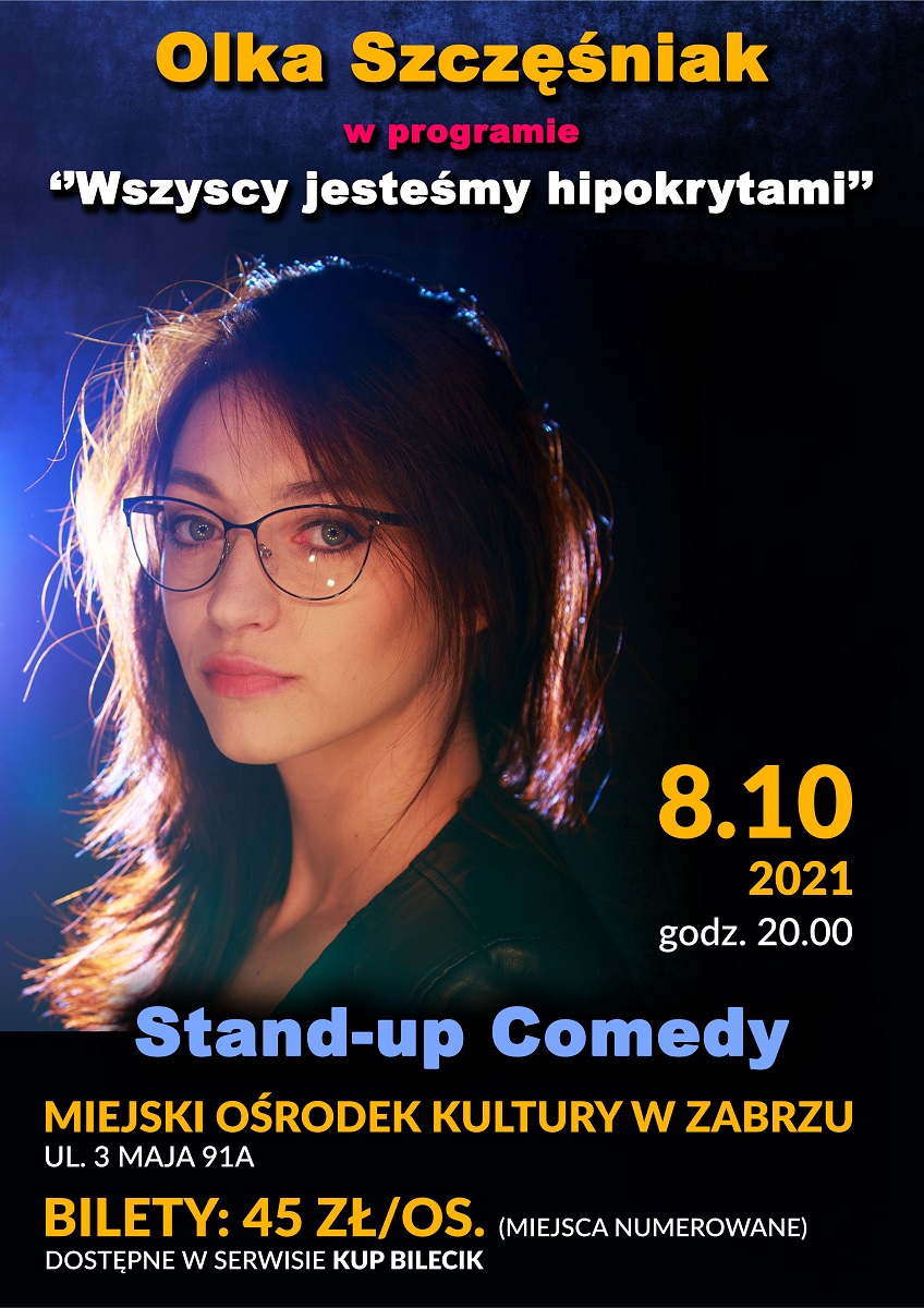 Olka Szczęśniak – Wszyscy jesteśmy hipokrytami + suport