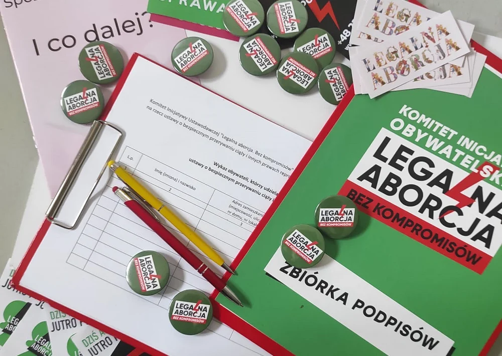 Akcja #LegalnaAborcja w Zabrzu