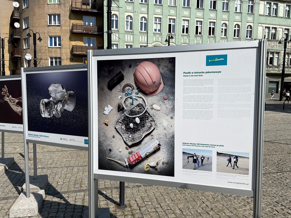 Wystawa "Górska Odyseja" na Placu Wolności w Zabrzu