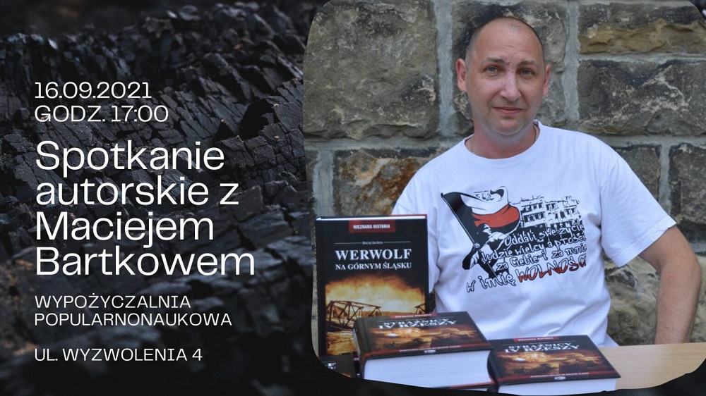 Spotkanie z Maciejem Bartków w zabrzańskiej bibliotece
