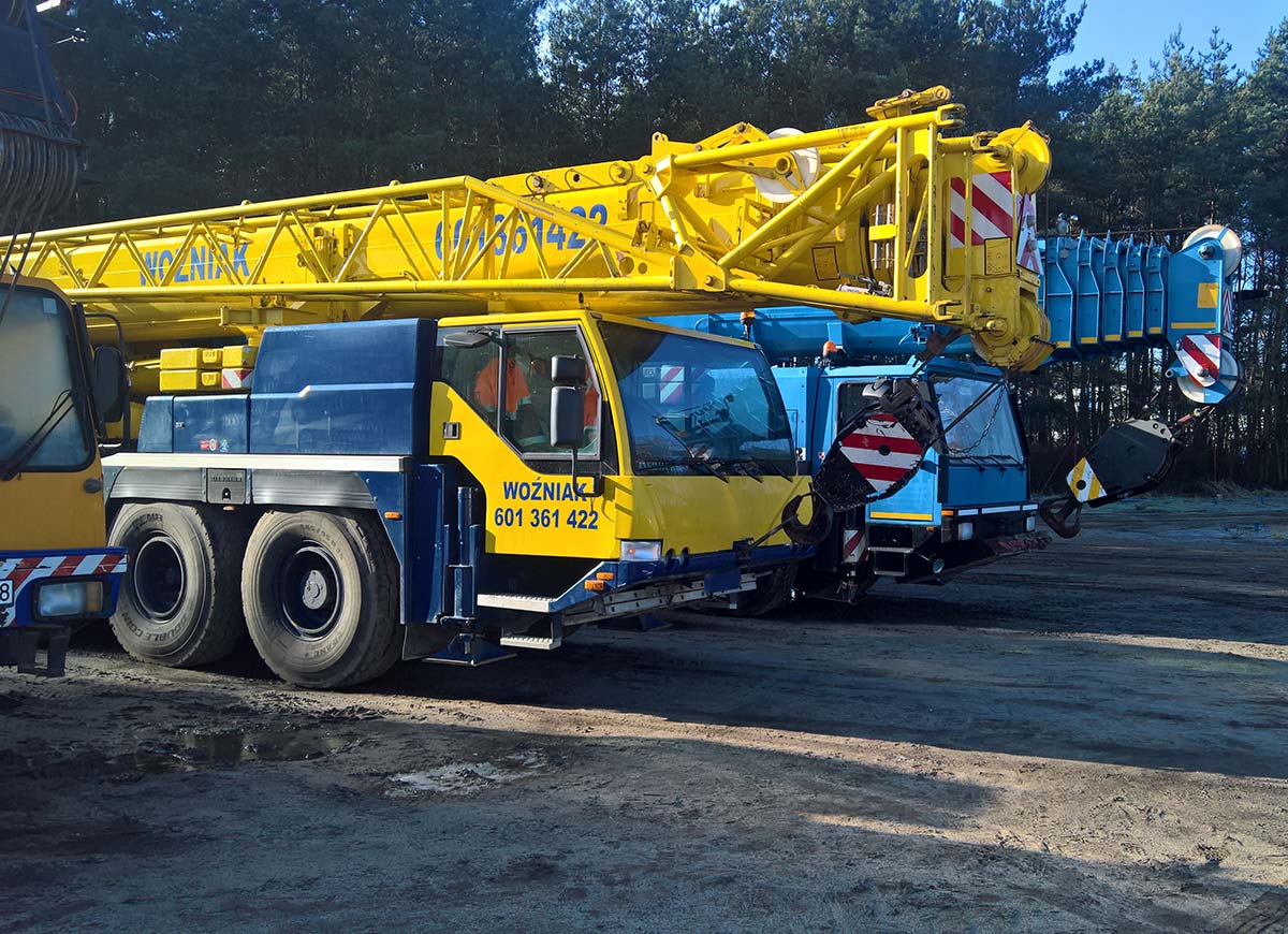 Wynajem żurawia - jakie są tego korzyści