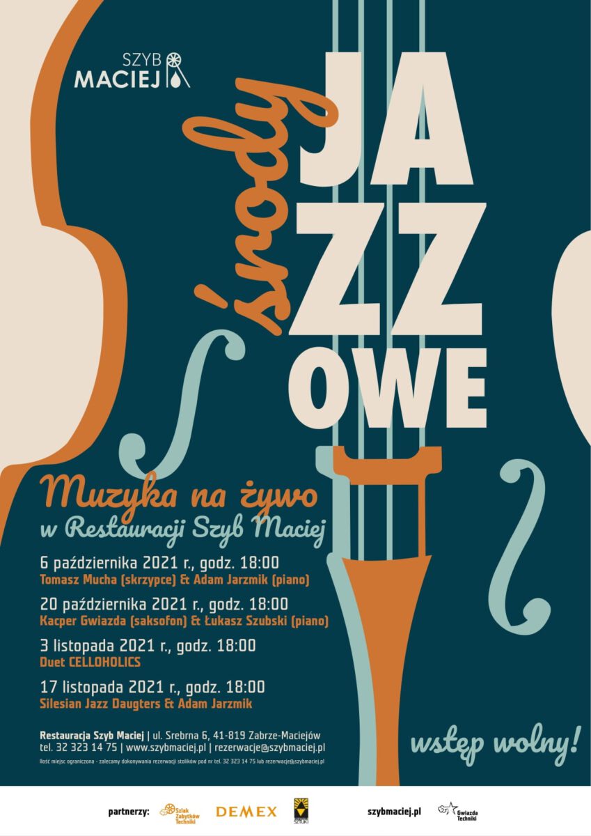 Jazzowe Środy już wkrótce w Szybie Maciej