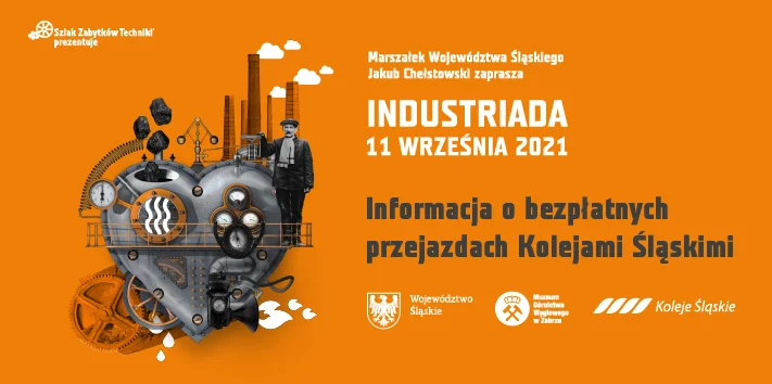 Koleje Śląskie oficjalnym organizatorem transportu podczas festiwalu INDUSTRIADA 2021!