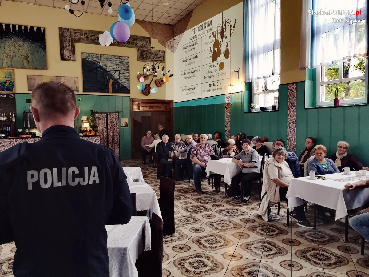 Spotkanie z seniorami w "Słowiczku"
