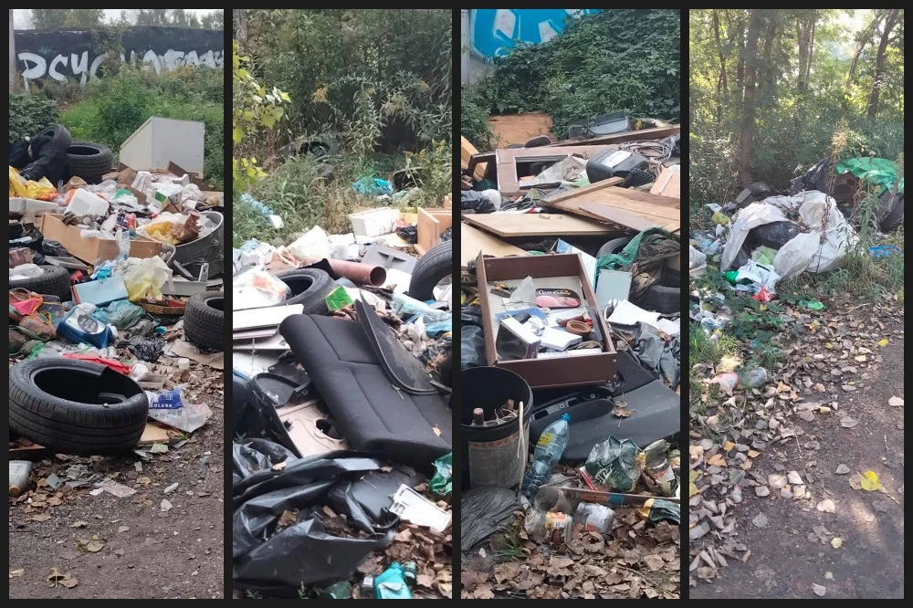 Plaga dzikich wysypisk w Rudzie Śląskiej. Coraz więcej interwencji Straży Miejskiej