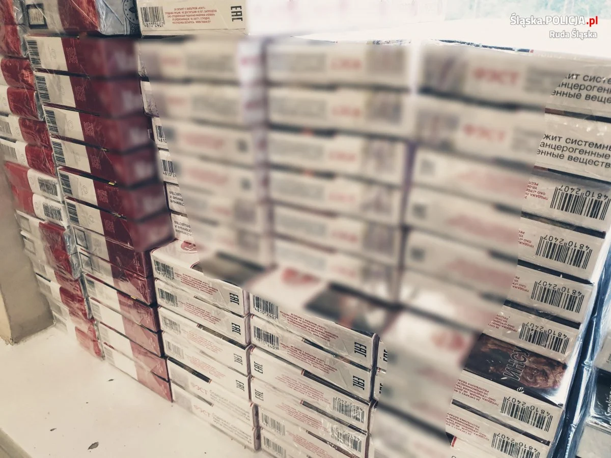 Rudzcy policjanci przejęli prawie 34 tysiące sztuk nielegalnych papierosów