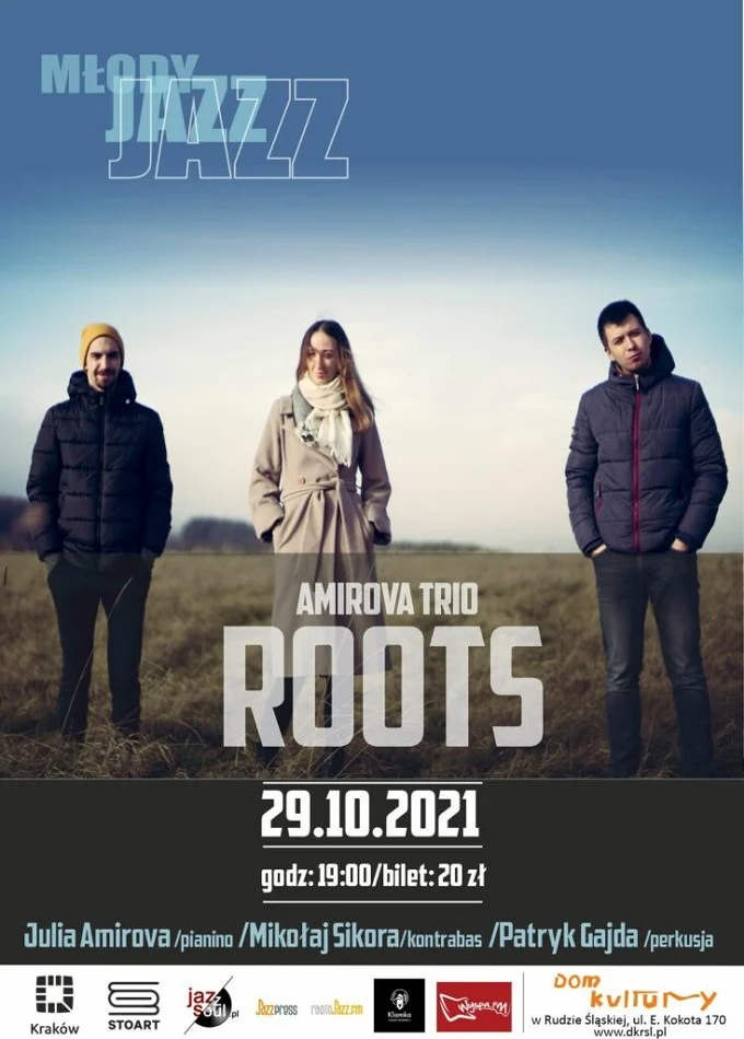 Koncert jazzowy w wykonaniu Amirova Trio