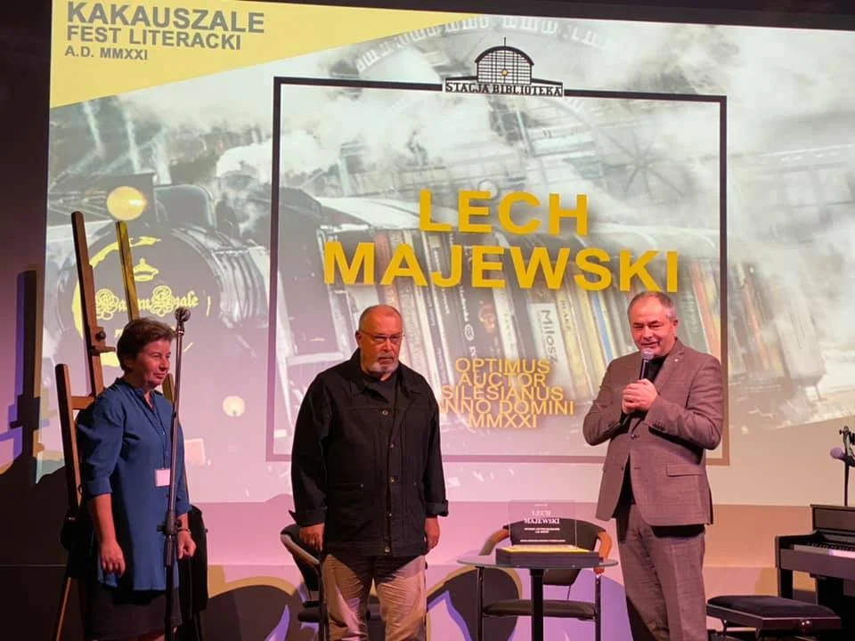 Lech Majewski laureatem honorowej nagrody MBP w Rudzie Śląskiej