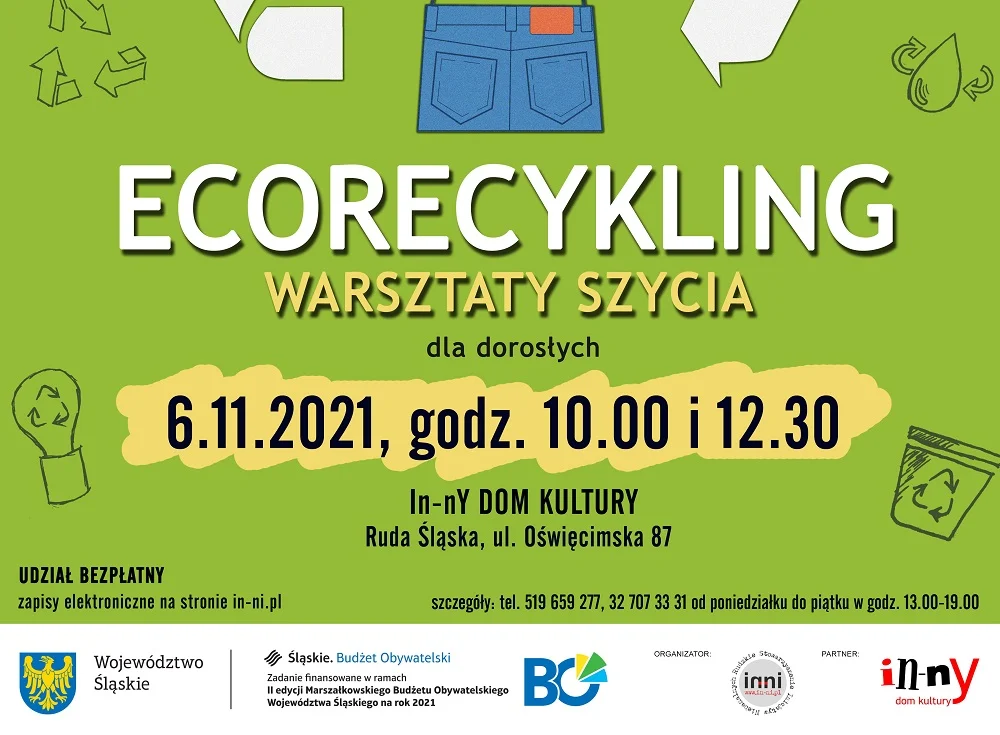 Warsztaty szycia - "ECORECYKLING"
