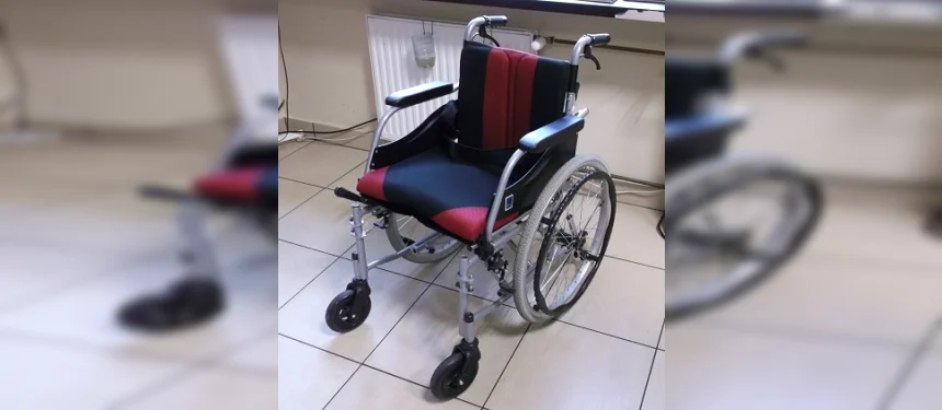 Poszukiwany właściciel wózka inwalidzkiego