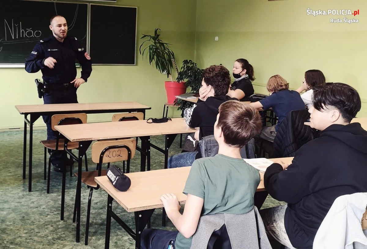 Z młodzieżą o odpowiedzialności i handlu ludźmi