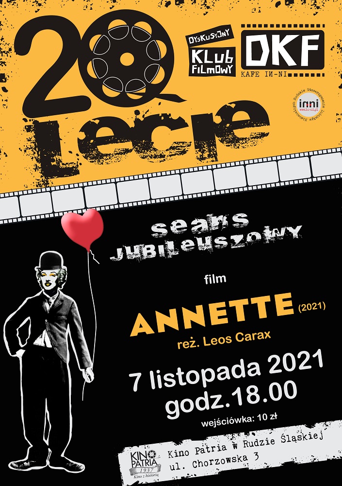 Jubileusz Dyskusyjnego Klubu Filmowego