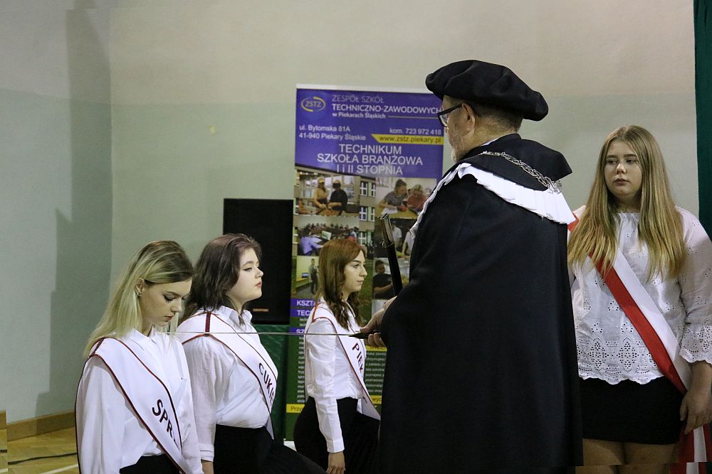 Uroczyste ślubowanie w ZST-Z