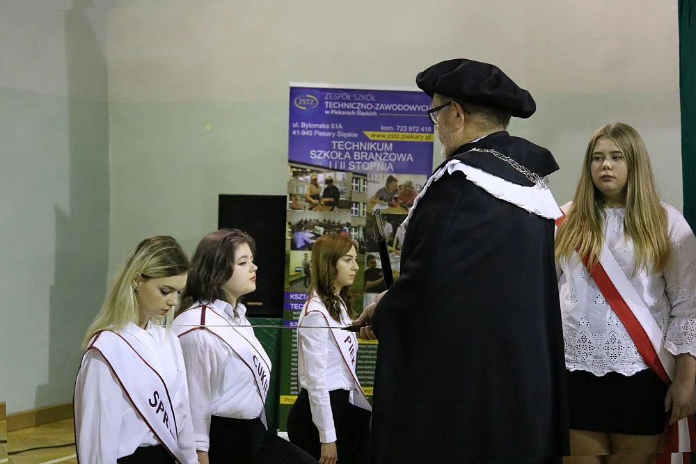 Uroczyste ślubowanie w ZST-Z