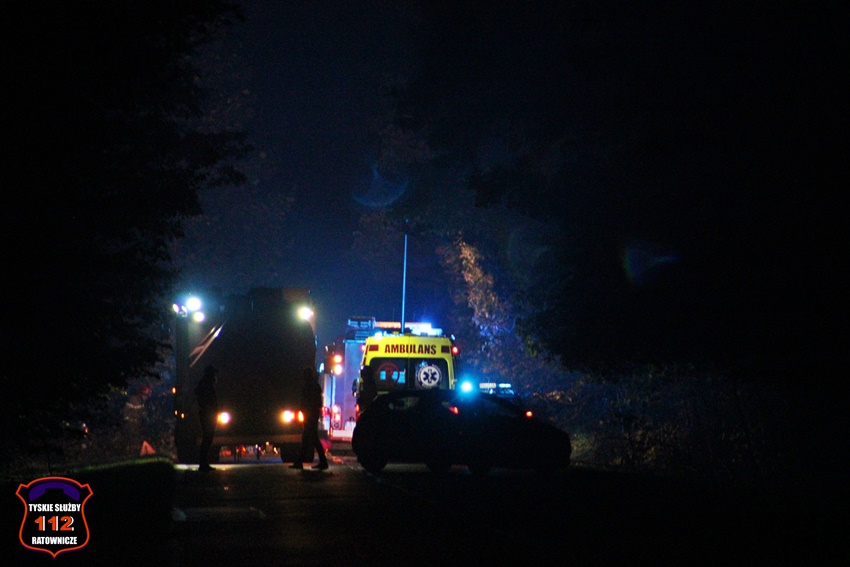 Śmiertelny wypadek w Tychach. Pasażer zginął podczas ucieczki!