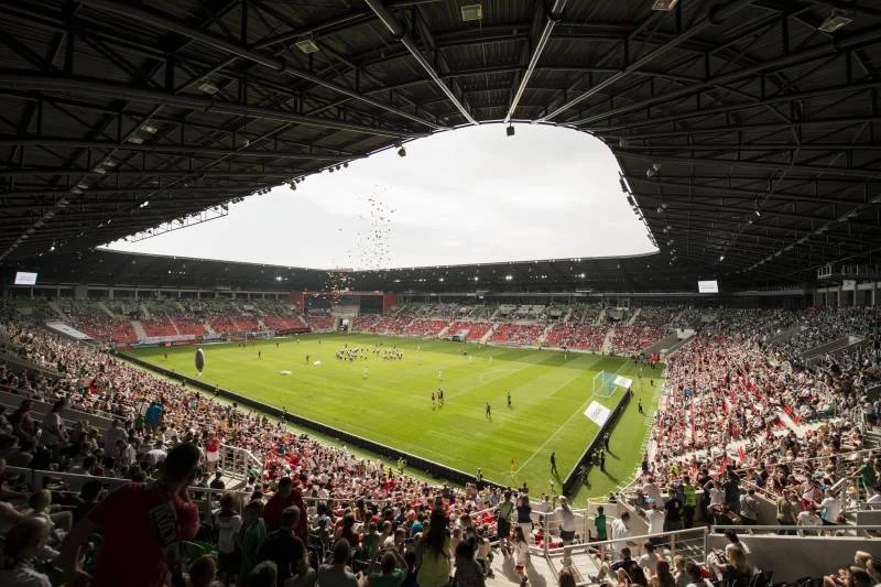 Mecz polskiej reprezentacji na Stadionie Miejskim Tychy
