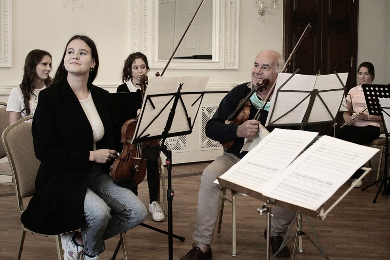 Pierwsza próba siemianowickiej Orkiestry Symfonicznej